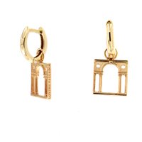 Orecchini Loving Palladio  Donna 2D in Oro 14G-OR SERLIANA - 14G-OR SERLIANA